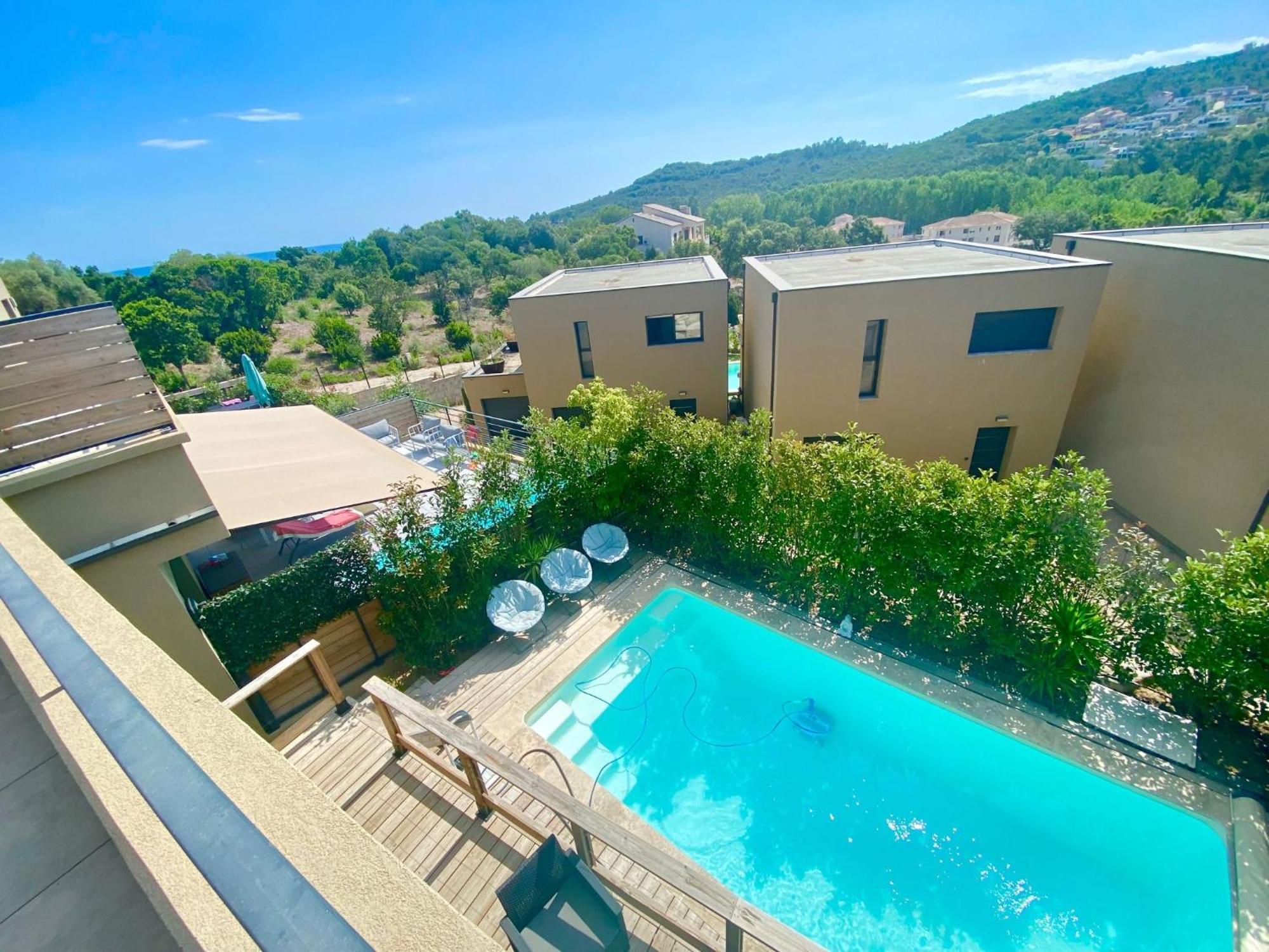 Villa Favone 4 Chambres Piscine Privee 콩카 외부 사진